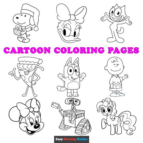Free Cartoon Coloring Pages Kids