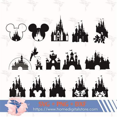 Download Free Castle SVG / DXF / EPS Files Commercial Use DXF Files
