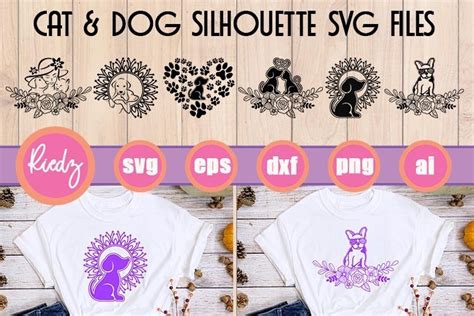 Download Free Cat and Dog SVG Bundle | M25 Files