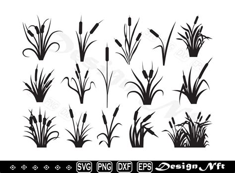 Download Free Cattails & Dragonflies - SVG File, DXF File For Cricut