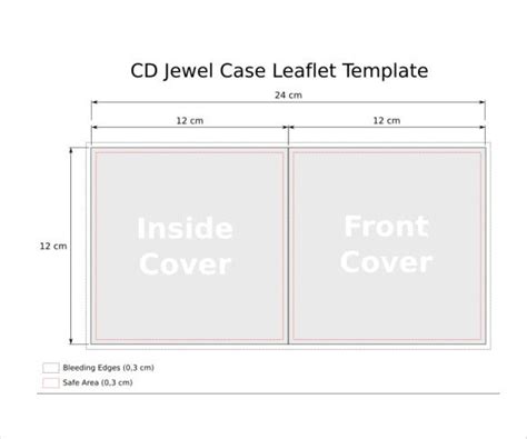 Free Cd Jewel Case Template For Word