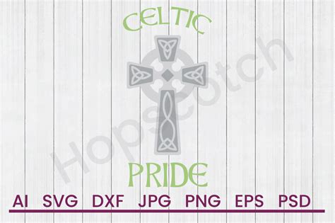 Download Free Celtic Pride - SVG File, DXF File Commercial Use Free PSD Mockups