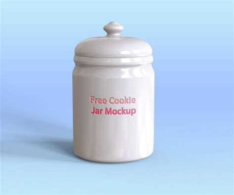 Download Free Ceramic Storage Jar Mockup PSD Generator