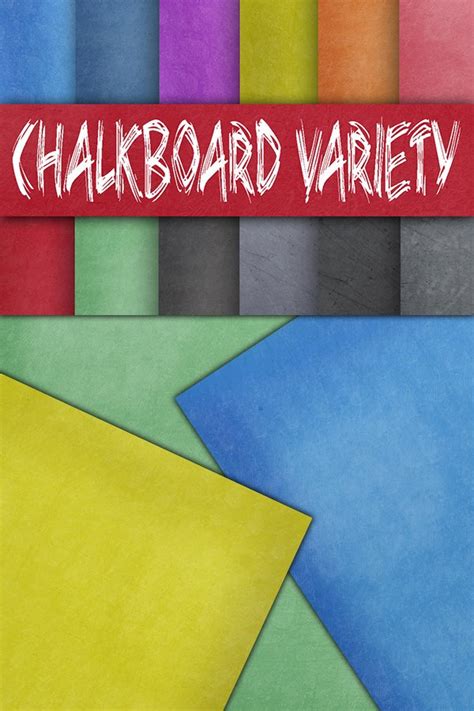 Download Free Chalkboard Variety Paper Textures Digital Paper Files For Crafts