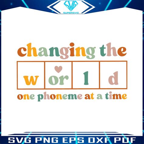 Download Free Changing the World one Child at a Time SVG Cut File Files DXF Files