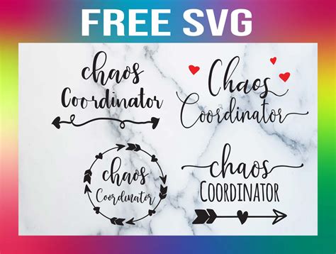Download Free Chaos Coordinator Files For Crafts