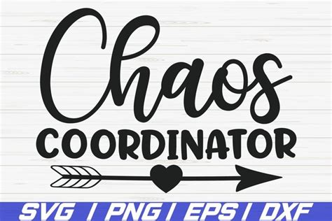 Download Free Chaos Coordinator SVG File Commercial Use DXF Files