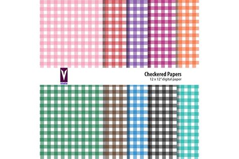 Download Free Checkered Papers - printable Cut Files