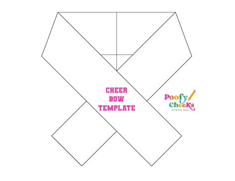 Download Free Cheer Bow | Cheerleader | SVG Cut File For Silhouette