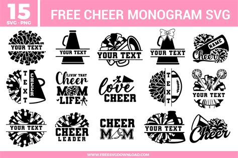 Download Free Cheer Cheer Cheer Design Cricut SVG
