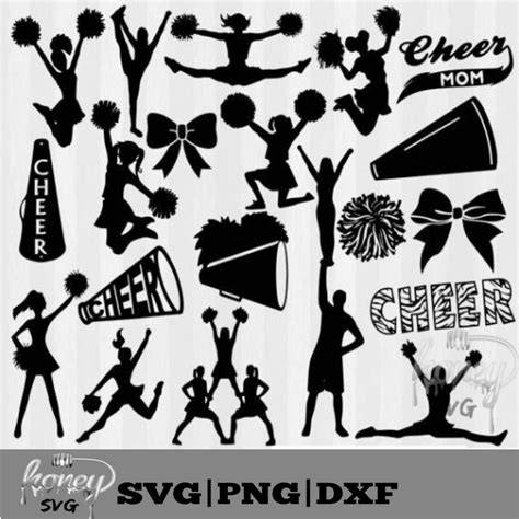 Download Free Cheer Cheer Cheer Design Cricut SVG DXF Files