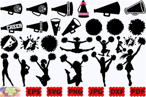 Download Free Cheer Cheer Cheer Design For Silhouette