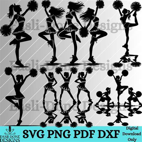 Download Free Cheer Cheer Cheer Design Silhouette DXF Files
