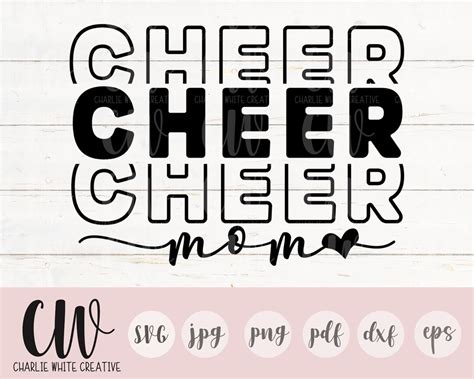 Download Free Cheer Commercial Use for Cricut