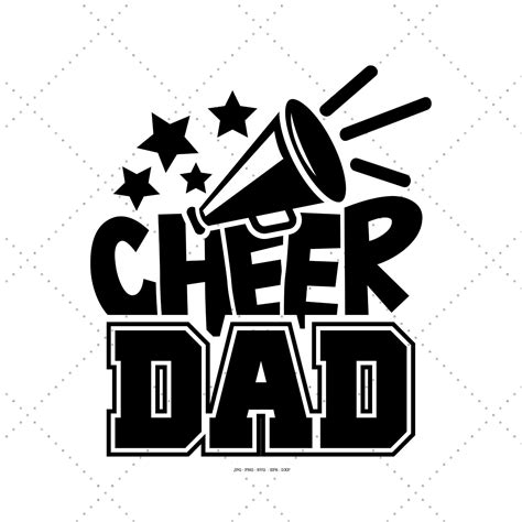 Download Free Cheer Dad Cut Images