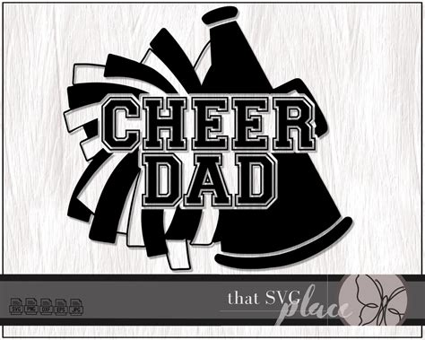 Download Free Cheer Dad SVG For Silhouette