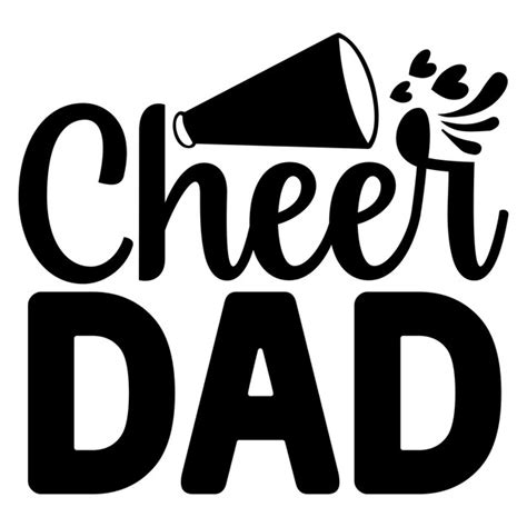 Download Free Cheer Dad SVG Images