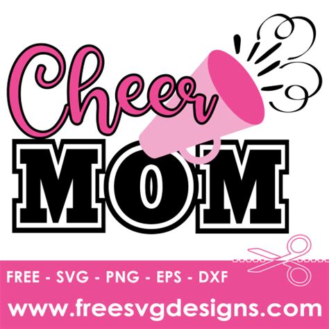 Download Free Cheer Mom | Cheer Cut File Easy Edite
