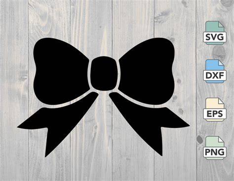 Download Free Cheer bow svg DXF Files
