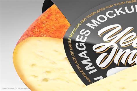 Download Free Cheese Wheel PSD Object Mockups Images