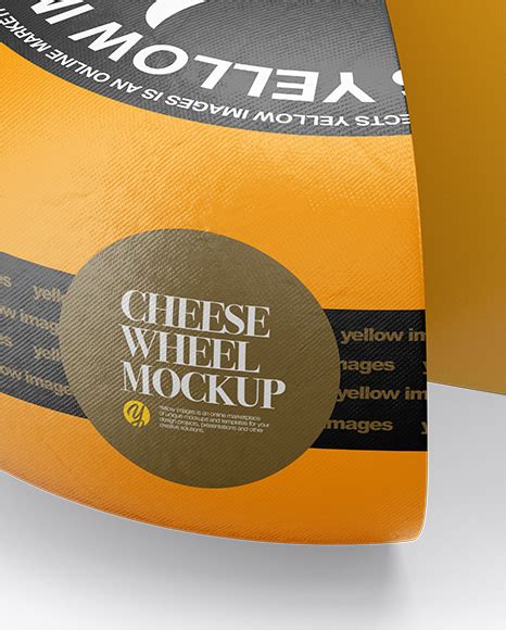 Download Free Cheese Wheel PSD Yellow Images Free Mockups PSD Files