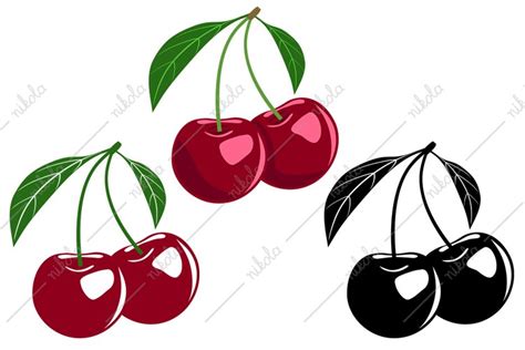 Download Free Cherry Clipart DXF Files