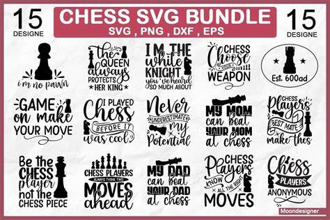 Download Free Chess SVG Bundle Cameo