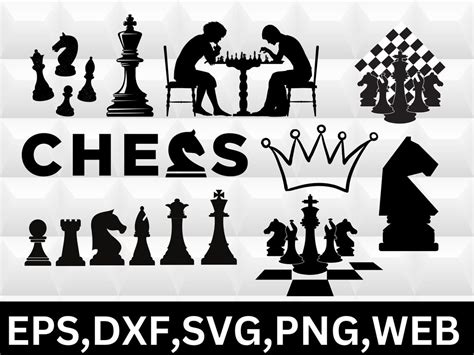 Download Free Chess SVG Bundle Files