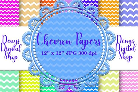 Download Free Chevron Digital Paper, Zigzag Digital Paper, Basic For Crafts