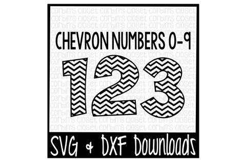 Download Free Chevron Numbers SVG * Chevron Pattern Cut File Cricut SVG