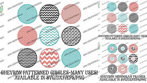 Download Free Chevron Pattern Circles without Border - SVG, DXF, EPS Digital Cut
Files DXF Files
