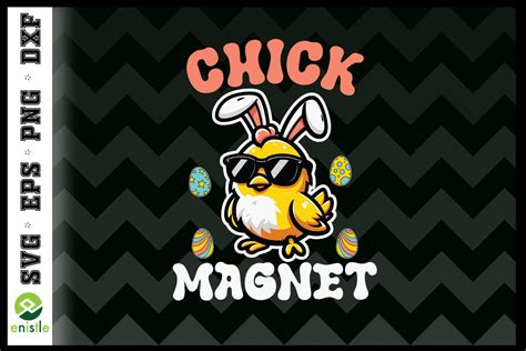 Download Free Chick Magnet Easter SVG Crafts