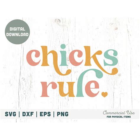 Download Free Chicks Rule Happy Easter DXF Files