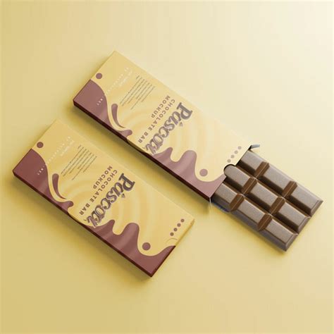 Download Free Chocolate Bar Mockup PSD PSD Yellowimages PSD Files