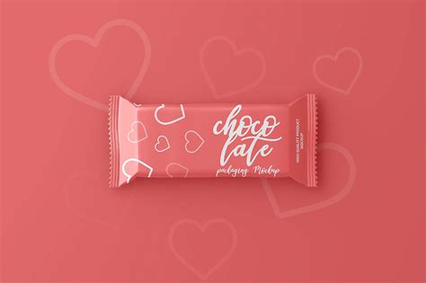 Download Free Chocolate Bar Packaging Mock-up PSD Generator PSD Files