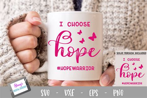 Download Free Choose Hope SVG Cut File Commercial Use For Crafts