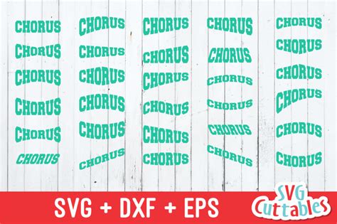 Download Free Chorus Layouts | Cut File Creativefabrica DXF Files