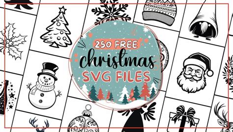 Download Free Christmas - SVG File, DXF File Printable