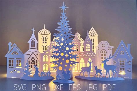 Celebrate the Festive Season in Style with Our Heartwarming Collection of Free Christmas 3D SVG Files