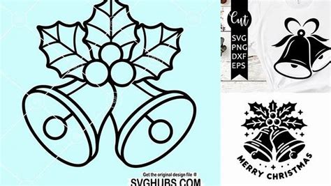 Download Free Christmas Bell - SVG Cut Files For Crafts