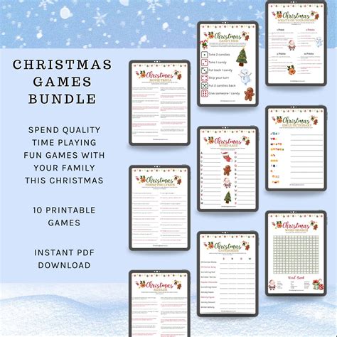 Download Free Christmas Bundle Printable