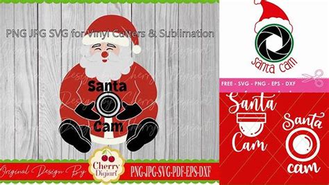 Download Free Christmas Cam Bundle2 Cut Files