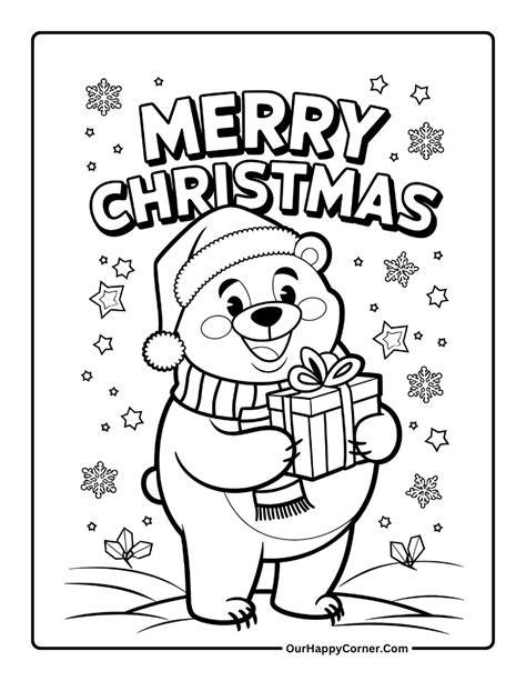 Free Christmas Coloring Pages For Kids