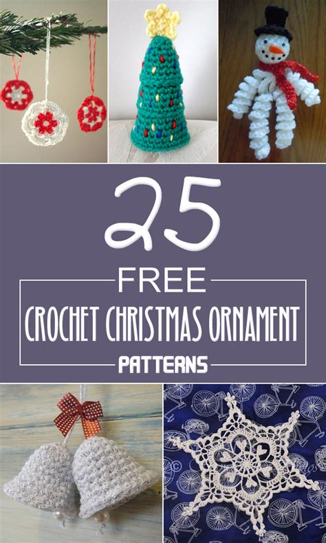 Free Christmas Crochet Ornament Patterns