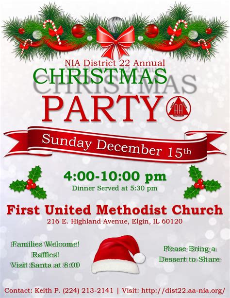 58 Free Printable Christmas Party Flyer Templates