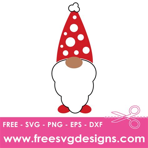 Download Free Christmas Gnomes SVG Design Commercial Use DXF Files