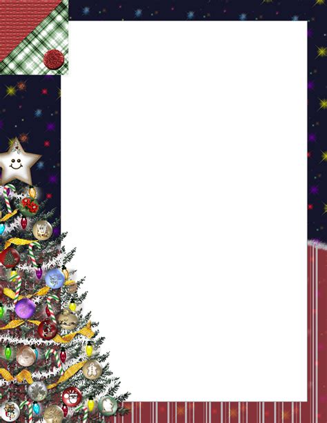 free christmas letterhead,free printable christmas letterhead 9