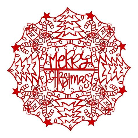 62+ Free Christmas Mandala SVG, Free Merry Christmas Mandala SVG File. Christmas Mandala SVG Free