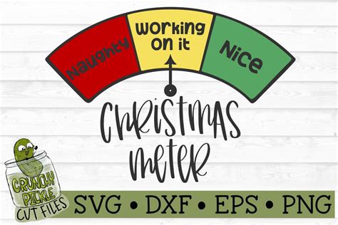 Download Free Christmas Meter SVG File Files For Crafts
