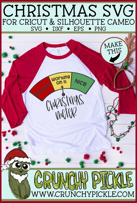 Download Free Christmas Meter SVG File For Crafts